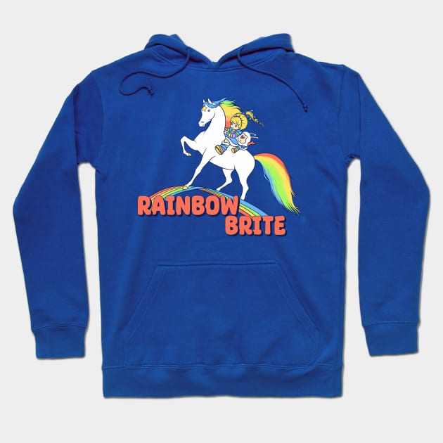 Rainbow Brite Hoodie by asterami